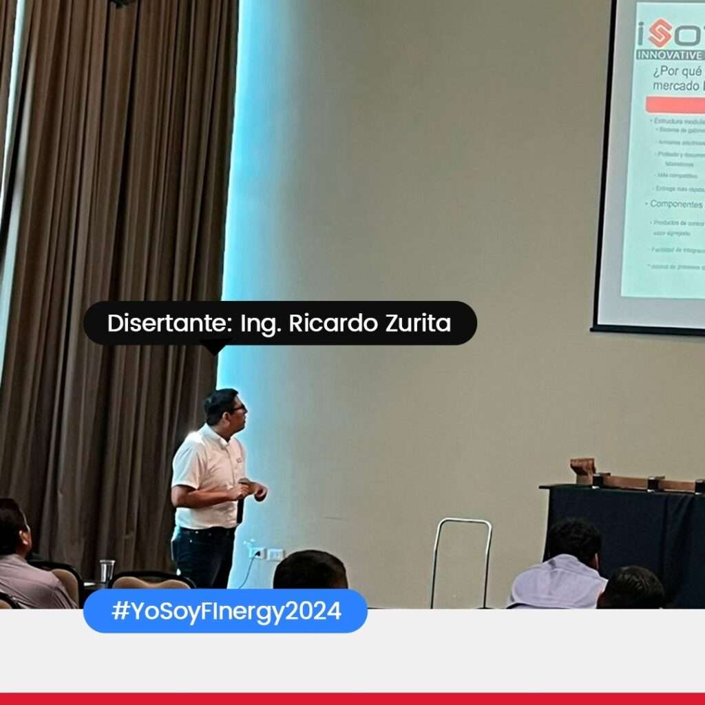Comienzo en Finergy - Exposición de ingeniero Ricardo Zurita